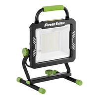 PowerSmith 15,000 Lumen Weatherproof Corded LED Work Light with 10' Power Cord and Adjustable Tilting Head PWLS150H - 120V