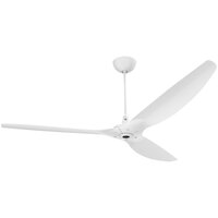 Big Ass Fans Haiku 84 inch White / White Aluminum Indoor Ceiling Fan with LED Downlight - 100-277V, 1 Phase