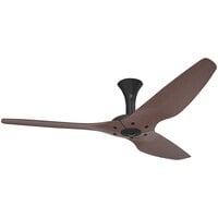 Big Ass Fans Haiku 60 inch Cocoa / Black Bamboo Indoor Ceiling Fan - 100-277V, 1 Phase