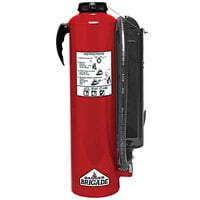 Badger Brigade 466529 22 lb. Purple K Carbon Dioxide Cartridge-Operated Fire Extinguisher - UL Rating 80B:C