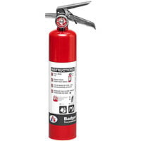 Badger Extra 23471 2.75 lb. Sodium Bicarbonate Dry Chemical Fire Extinguisher with Vehicle Bracket - UL Rating 10-B:C