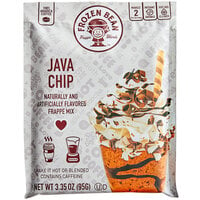 The Frozen Bean Single Serve Java Chip Blended Ice Coffee Mix - 12/Case