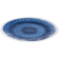 APS Blue Ocean 10 7/16" Round Melamine Plate - 12/Case