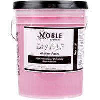 Noble Chemical 5 gallon / 640 oz. Dry It LF Low Foaming Rinse Aid