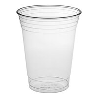 Solo Ultra Clear™ TP9R 9 oz. Clear PET Plastic Squat Cold Cup - 1,000/Case