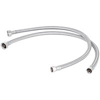 T&S B-1100-KIT Inlet Kit with 24 inch Hoses (1/2 inch NPSM Female x 3/8 inch Compression)