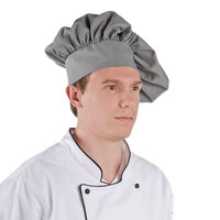 Intedge 13 inch Black and White Chef Hat