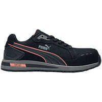 Puma Airtwist Low Women's Size 10 Medium Width Black / Peach Water-Resistant Composite Toe Non-Slip Athletic Shoe 72217