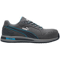 Puma Airtwist Low Women's Size 10 Medium Width Gray / Blue Water-Resistant Composite Toe Non-Slip Athletic Shoe 72215