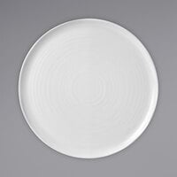 Dudson Organic White 12 1/2" Flat China Plate by Arc Cardinal - 6/Case