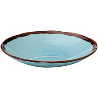 Dudson Harvest 28 oz. Turquoise Coupe China Bowl by Arc Cardinal - 12/Case