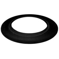 Plasticade Commander 22 1/2" Black 24 lb. Traffic Drum Base Weight / Tire Ring for 456-HD and 456-LD Traffic Drums 4500
