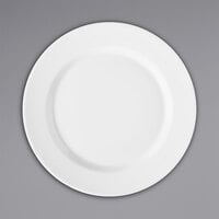Corona by GET Enterprises Elegance 11" Bright White Porcelain Plate - 12/Case
