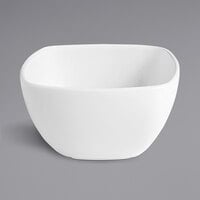 Corona by GET Enterprises Asia 9 oz. Bright White Square Porcelain Bowl - 24/Case