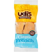 Udi's Gluten-Free 1.25 oz. Individually Wrapped French Dinner Rolls - 36/Case