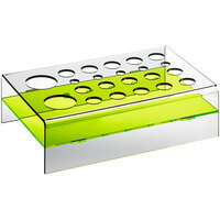 Flavour Blaster Green Plastic Organizer Tray for Cocktail Kits