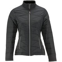 RefrigiWear Women's Black Quilted Jacket
