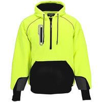 RefrigiWear HiVis Lime PolarForce Sweatshirt
