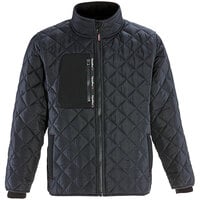 RefrigiWear EnduraQuilt Black Diamond Quilted Puffer Jacket