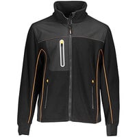 RefrigiWear PolarForce Men's Black Hybrid Fleece Jacket