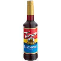 Torani Blackberry Flavoring Syrup 750 mL Plastic Bottle