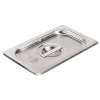 Vollrath 75360 Super Pan V 1/9 Size Solid Stainless Steel Steam Table / Hotel Pan Cover