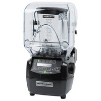Hamilton Beach HBH850R Summit 3 hp High Performance Blender with Auto Blend Touchpad Controls, 64 oz. Polycarbonate Container, and Sound Enclosure - 230V