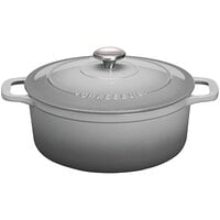 Chasseur 6.44 Qt. Grey Enameled Cast Iron Dutch Oven by Arc Cardinal FN952
