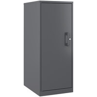 Hirsh Industries 14 1/4 inch x 18 inch x 35 1/2 inch Charcoal Storage Locker Cabinet with 3 Shelves