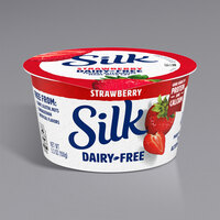 Silk Dairy-Free Strawberry Soymilk Yogurt Alternative 5.3 oz. - 8/Case