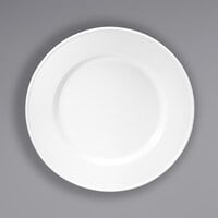 Oneida Classic by 1880 Hospitality F1000000157 11 1/4" Cream White Porcelain Plate - 12/Case