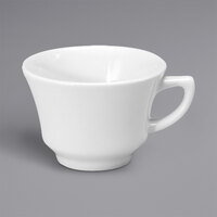 Oneida Classic by 1880 Hospitality F1000000520 7 oz. Cream White Porcelain Cup - 36/Case
