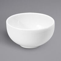 Oneida Classic 9 oz. Cream White Victorian Porcelain Bouillon Cup - 36/Case