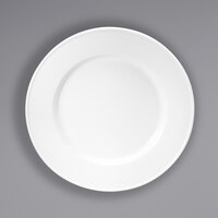 Oneida Classic by 1880 Hospitality F1000000148 10 1/8" Cream White Porcelain Plate - 12/Case