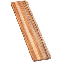 Teakhaus Essential 22" x 5" x 1/2" Lightweight Teakwood Bread Board