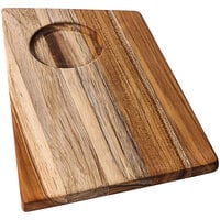 Teakhaus Edge-Grain Smart Cutting Board 20x15