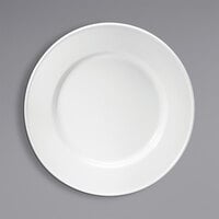 Oneida Classic by 1880 Hospitality F1000000127 7 1/2" Cream White Porcelain Plate - 36/Case