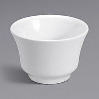 Oneida Classic by 1880 Hospitality F1000000700 7 oz. Cream White Porcelain Bouillon Cup - 36/Case