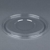 Sabert 51048A100 FreshPack Clear Flat Round Lid for Shallow 24 and 32 oz. Bowls, Round 48 oz. Bowls - 100/Case