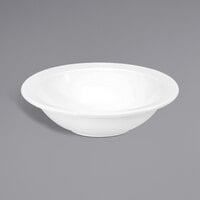 Oneida Shape 2000 by 1880 Hospitality F1600000720 13 oz. Cream White Porcelain Grapefruit Bowl - 36/Case