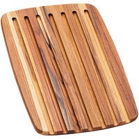 Teakhaus Essential 16" x 11" x 1/2" Lightweight Teakwood Bread Board 409