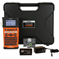 Brother P-Touch Edge Industrial Wireless Handheld Labeling Tool with Case PTE300