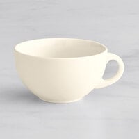 Luzerne Verge by Oneida 1880 Hospitality L5800000560 11.5 oz. Warm White Porcelain Cappuccino Cup - 48/Case