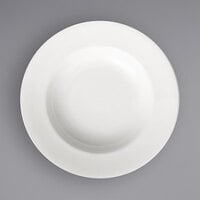 Luzerne Verge by Oneida 1880 Hospitality L5800000790 24.25 oz. Warm White Porcelain Pasta Bowl - 12/Case