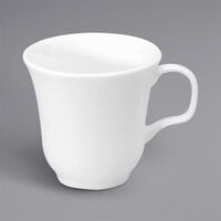 Oneida Gemini by 1880 Hospitality F1130000510 8 oz. White Bone China Tall Cup - 36/Case