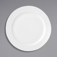 Luzerne Verge by Oneida 1880 Hospitality L5800000119 6 1/2" Warm White Porcelain Plate - 48/Case