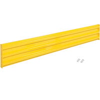 Vestil 15 inch x 101 7/8 inch Yellow Bolt-On 3 Rib Guard Rail GR-F3R-BO-9-YL