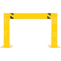 Vestil 48" x 24" x 5" Square High Profile Steel Machinery and Rack Guard Square HPRO-SQ-48-24-5