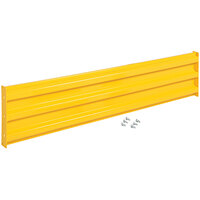 Vestil 15 inch x 65 7/8 inch Yellow Bolt-On 3 Rib Guard Rail GR-F3R-BO-6-YL