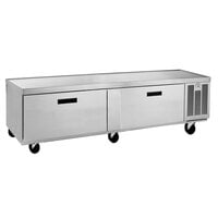 Delfield F2694CP 94 inch Two Drawer Freezer Chef Base